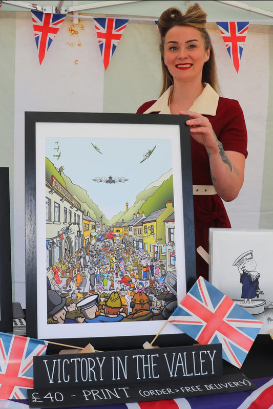 VICTORY IN THE VALLEY (unframed)