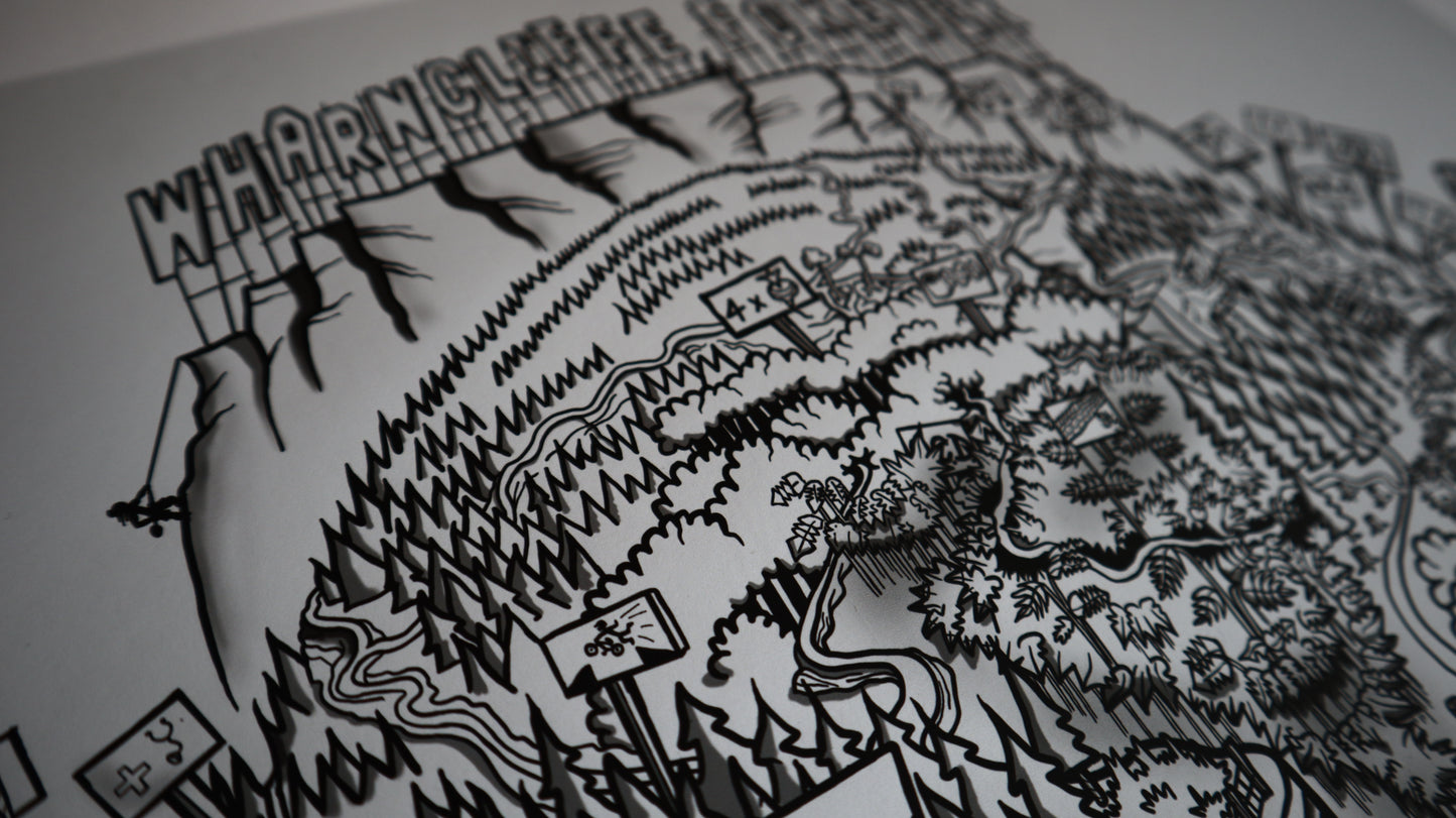 WHARNCLIFFE FOREVER - Sketch Art Print (unframed)