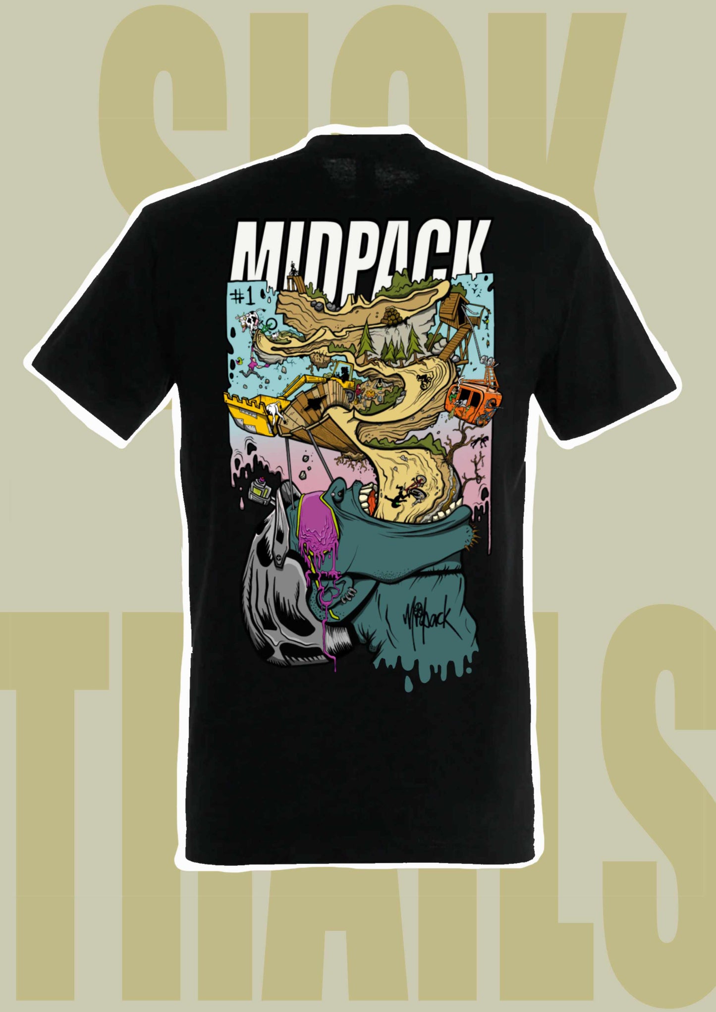 SICK TRAILS #1 - T SHIRT