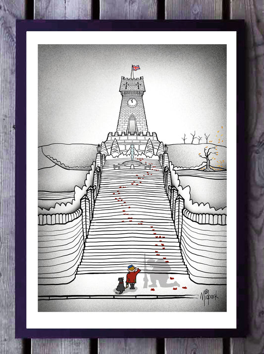 THE CLOCK TOWER PRINT (unframed)