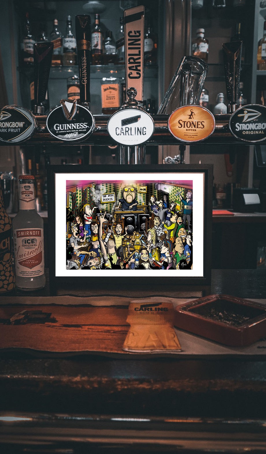 ONE MORE MICKIE - (unframed)