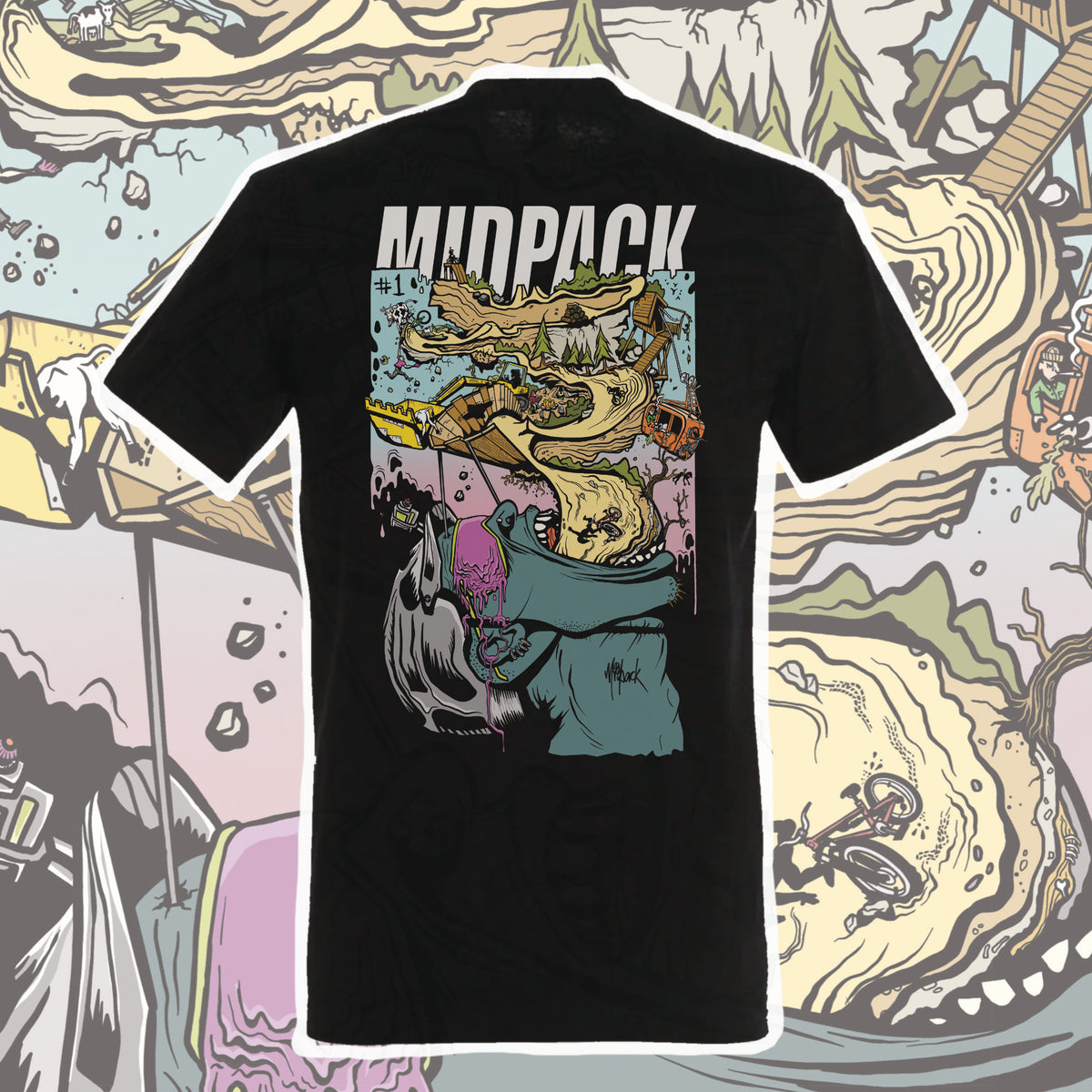SICK TRAILS #1 - T SHIRT