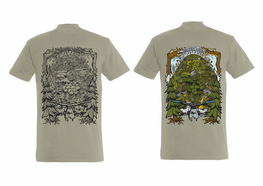 WHARNCLIFFE FOREVER T-SHIRT KHAKI GREEN