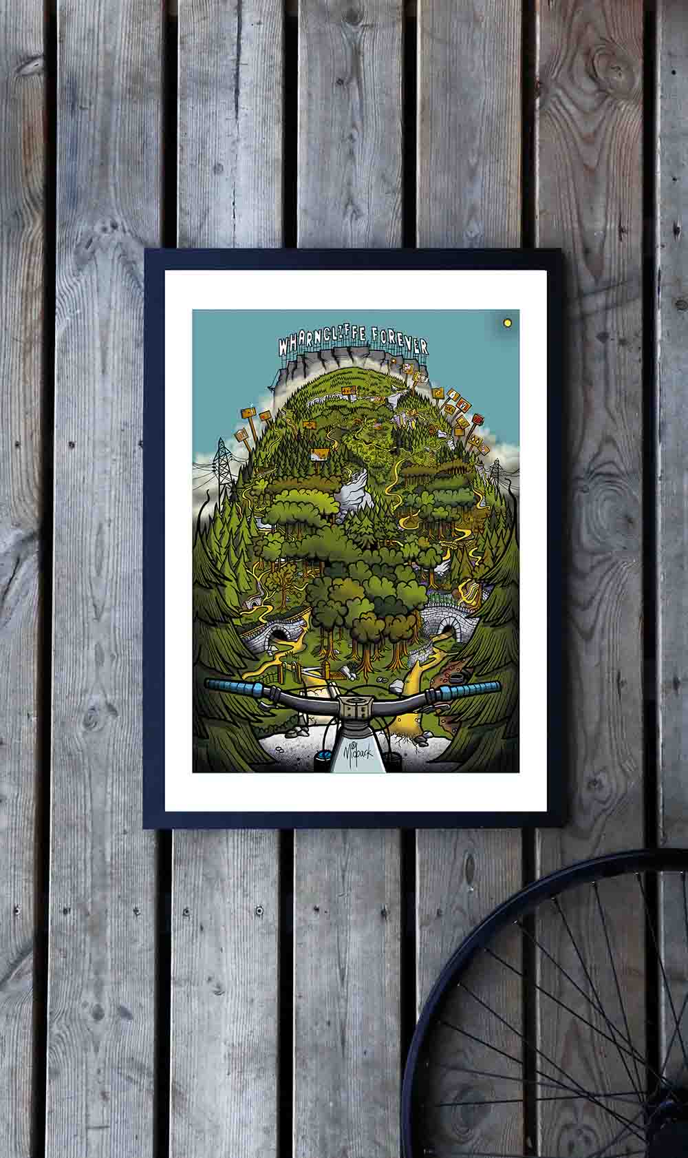 WHARNCLIFFE FOREVER - Colour Art Print (unframed)